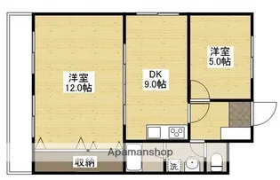 シティハウスおがわ【2階】の間取り