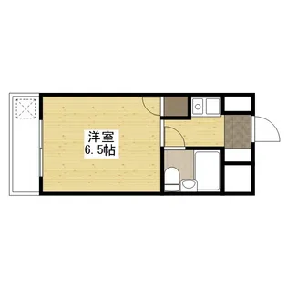 スタープラザ三筋【407号室】の間取り