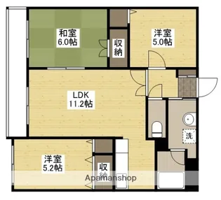 ベストハウス【1階】の間取り