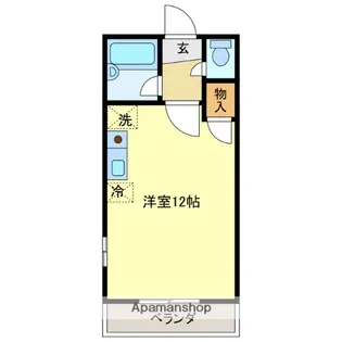 パステルクボ18【2階】の間取り