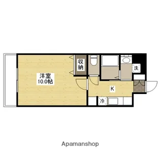 ウイングビル【4階】の間取り