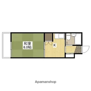 SS江波ビル【3階】の間取り
