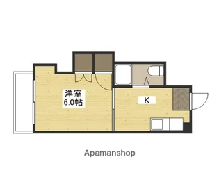 柳川ビル【4階】の間取り