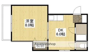 塩本ビル【2階】の間取り