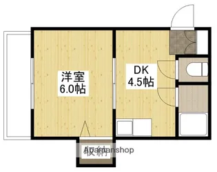 塩本ビル【4階】の間取り