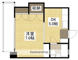 サンハイムうえだ【2階】の間取り