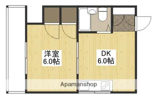 河本ビル【4階】の間取り