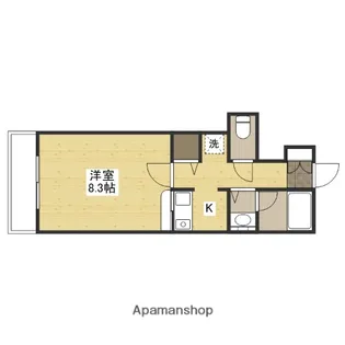 フォートレス【2階】の間取り