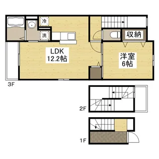 ヴィラコンフォート【3階】の間取り