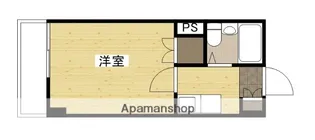 ロイヤル東雲【4階】の間取り