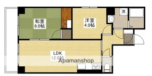 大野スポーツビル【4階】の間取り