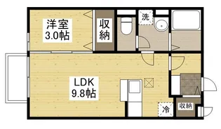アネックス【1階】の間取り