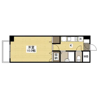 サンスペアリアビル【5階】の間取り