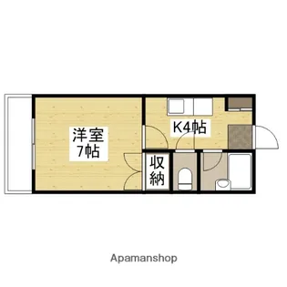 第1品川ビル【2階】の間取り