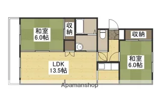 CASA井口B【3階】の間取り