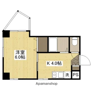 舟入かわばたビル【2階】の間取り