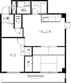 NMAマンション【4階】の間取り