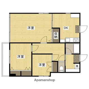 土手ビル【2階】の間取り