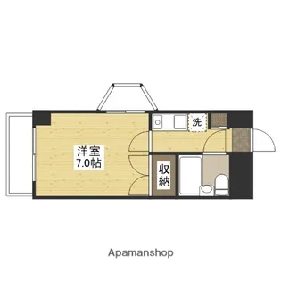 中村ビル【6階】の間取り