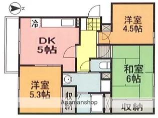 メゾン大西【2階】の間取り