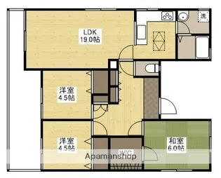 ニムラコーポⅡ【1階】の間取り