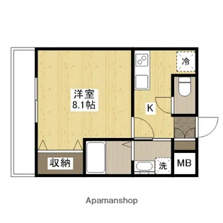 ヴィラ・サクラ【1階】の間取り