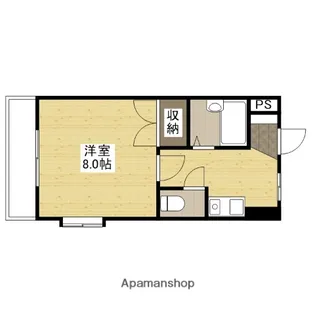 クレール谷本【3階】の間取り