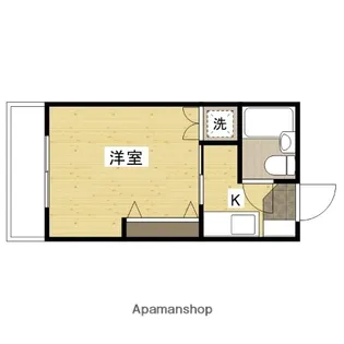 アメニティカネイチⅡ【1階】の間取り