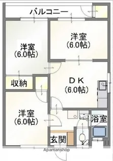吉川ビル【2階】の間取り