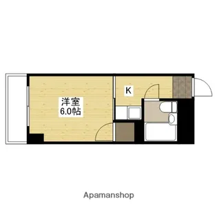 コーポトガワ【2階】の間取り