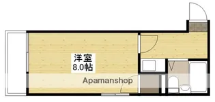 第13やたがいビル【3階】の間取り