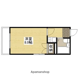 第13やたがいビル【3階】の間取り