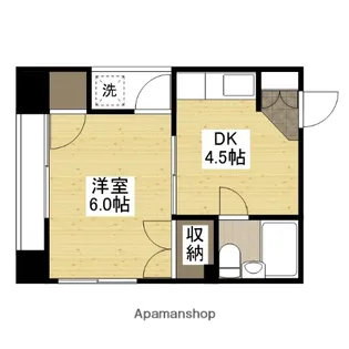 RGT竹屋町BUILDING(旧小田ビル)【3階】の間取り