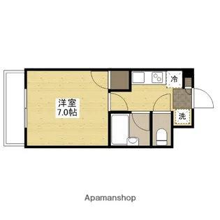 レジャンデールⅡ【3階】の間取り