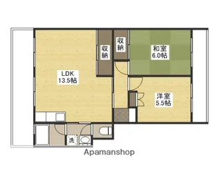 第2ビューハイツ【402号室】の間取り
