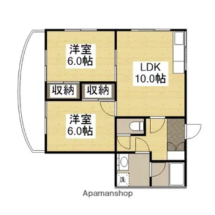 第2イノウエビル【7階】の間取り