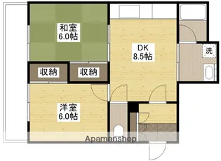 第2イノウエビル【9階】の間取り