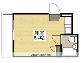 シャトーミナミ【5階】の間取り