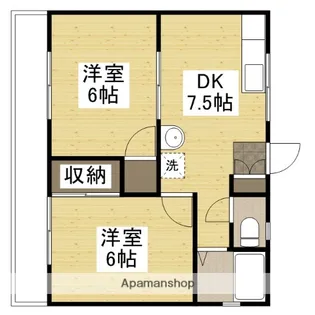 岩田ビル【3階】の間取り