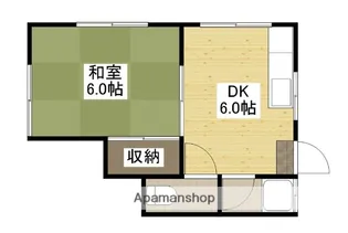 コーポ片山【2階】の間取り