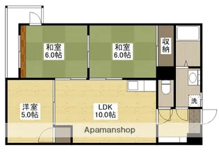 倉本ビル【5階】の間取り