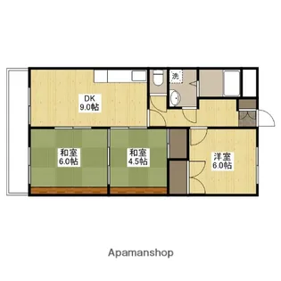メゾニティ勇【2階】の間取り