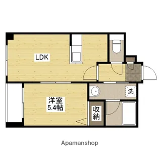 大和トラスト191ビル【2階】の間取り