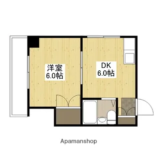 ロイヤルハウスみつみ【3階】の間取り