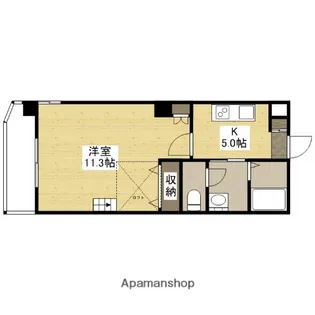 第13平勝ビル【4階】の間取り
