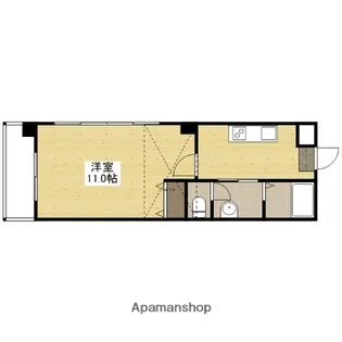 第13平勝ビル【4階】の間取り