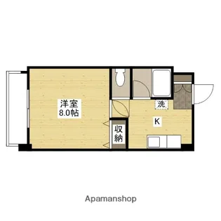 アヴァンセ中筋II【2階】の間取り
