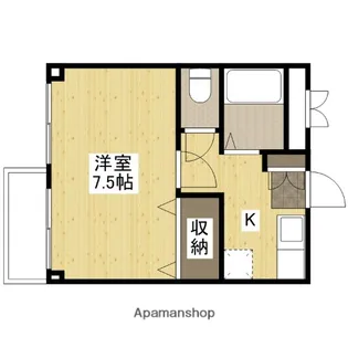 プティTO【1階】の間取り