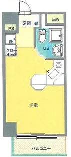 メゾン・ド・オンディーヌ【6階】の間取り