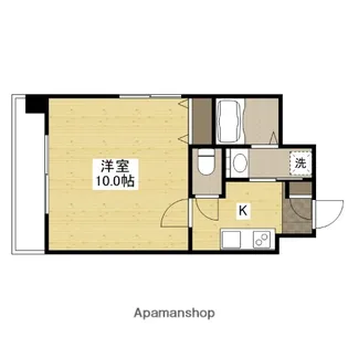 BONDBLD.【9階】の間取り